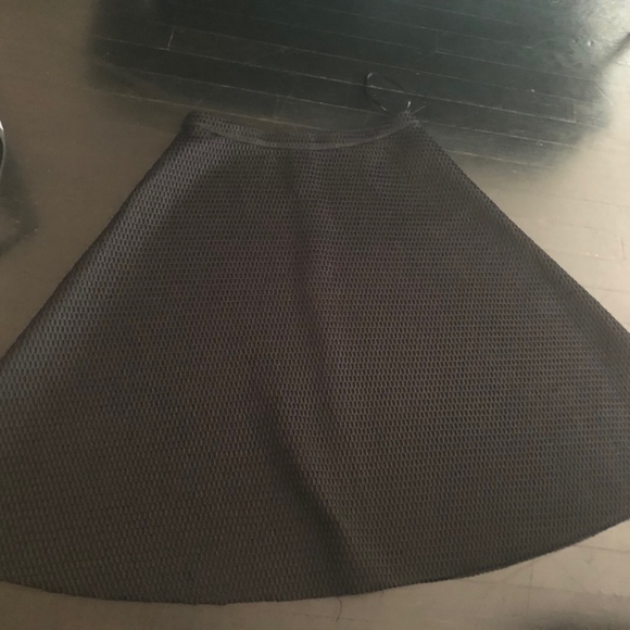 SOLD Stunning Forever 21 Black A-Line Skirt Medium - Picture 1 of 6
